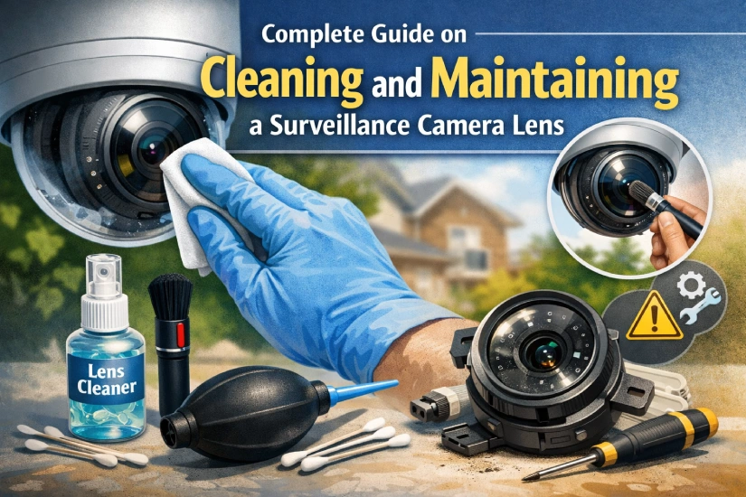Complete Guide on Cleaning and Maintaining a Surveillance Camera Lens