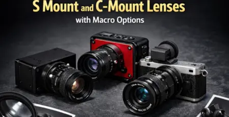 The Best Cameras for S Mount and C-Mount Lenses with Macro Options
