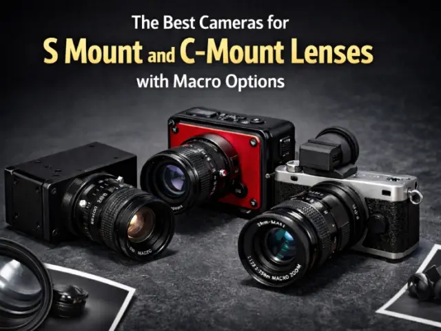 The Best Cameras for S Mount and C-Mount Lenses with Macro Options