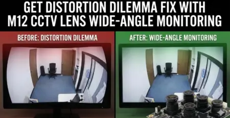 Get Distortion Dilemma Fix With M12 CCTV Lens Wide-Angle Monitoring