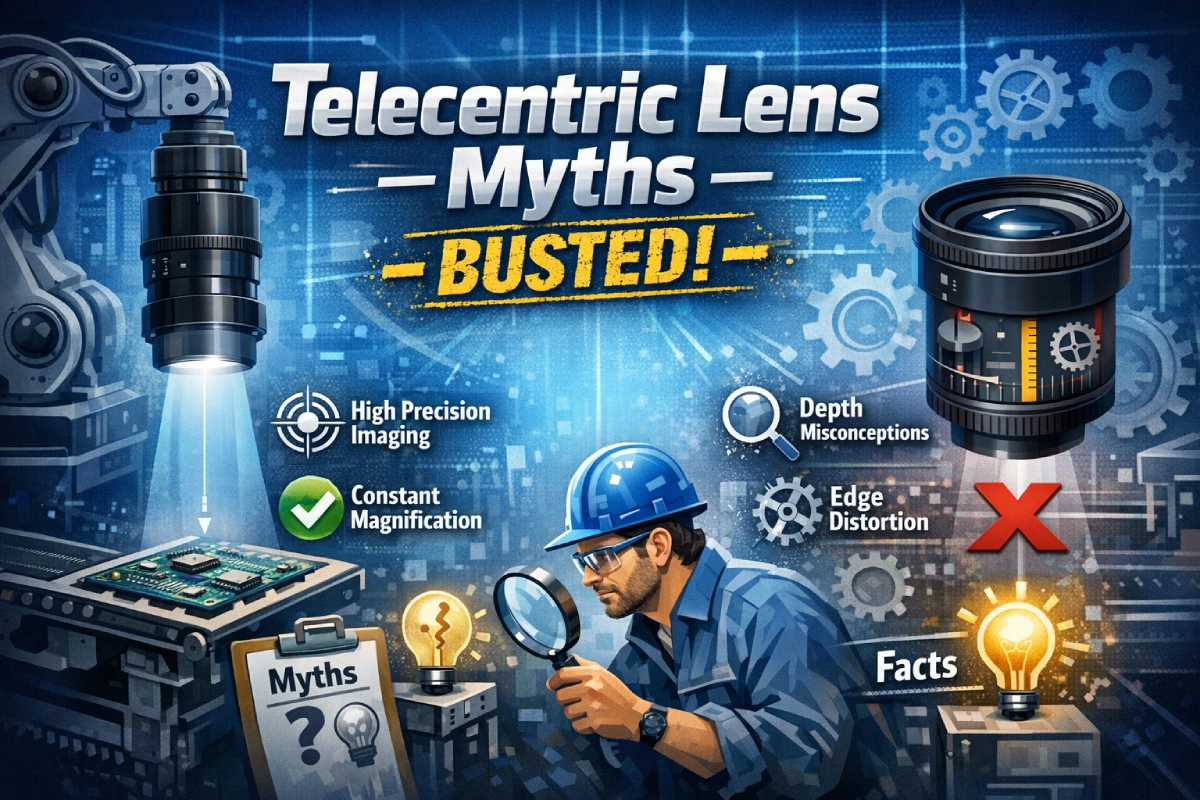 Standard Misconceptions to Avoid When Buying Machine Vision Telecentric Lens