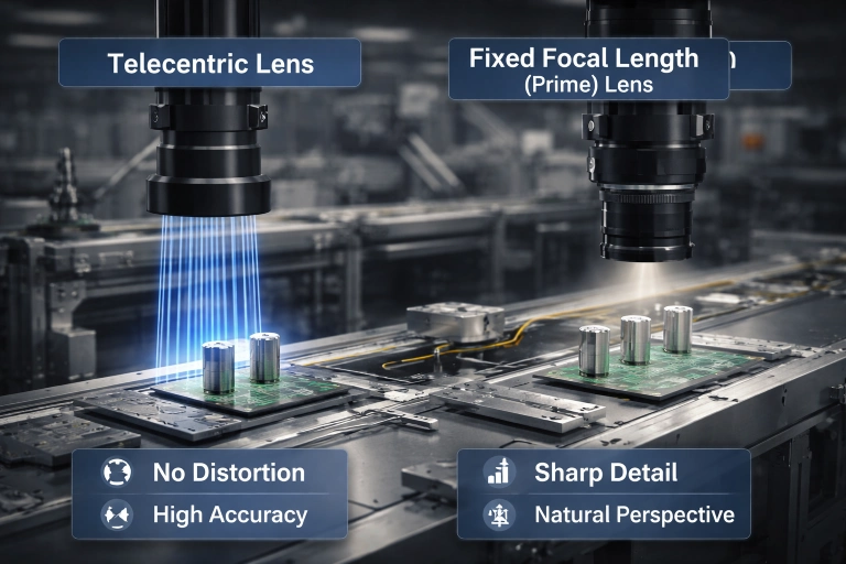Telecentric or Fixed Focal Length Lenses_ Making the Right Choice for You